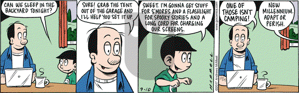 Adam@Home on Monday July 10, 2017 Comic Strip