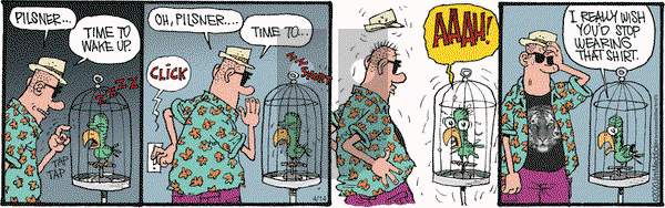 Monty on Tuesday April 14, 2020 Comic Strip