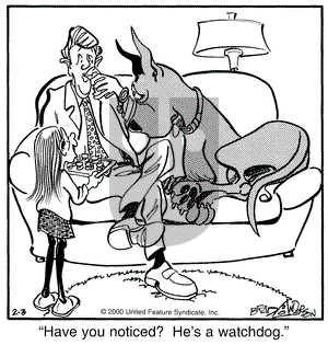 Marmaduke on Thursday February 3, 2000 Comic Strip
