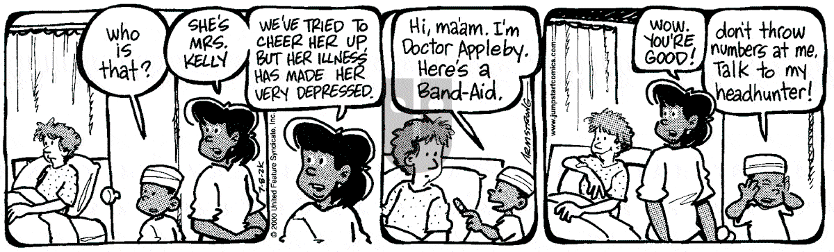 JumpStart - Saturday July 8, 2000 Comic Strip