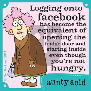 Aunty Acid on Monday January 13, 2014 Comic Strip