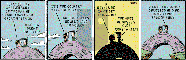 Grand Avenue on Tuesday July 4, 2023 Comic Strip