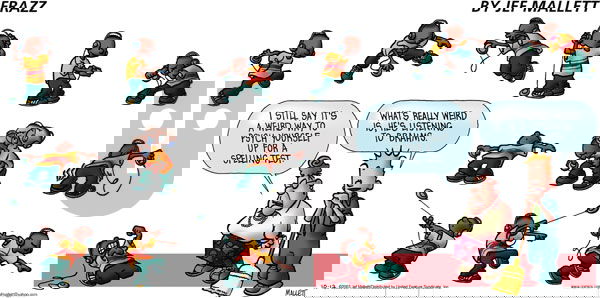 Frazz on Sunday October 12, 2003 Comic Strip