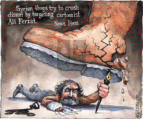 Matt Wuerker - Monday August 29, 2011 Comic Strip
