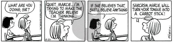 Peanuts - Wednesday November 21, 1979 Comic Strip