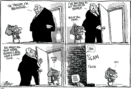 Pat Oliphant on Tuesday March 26, 2002 Comic Strip