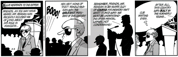 Doonesbury on Monday April 4, 1994 Comic Strip