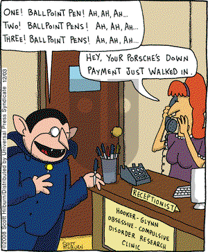 The Argyle Sweater on Thursday December 18, 2008 Comic Strip