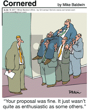 Cornered on Monday August 29, 2011 Comic Strip