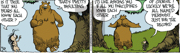 The Grizzwells on Saturday September 22, 2018 Comic Strip