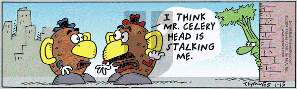 Frank and Ernest on Thursday January 15, 2004 Comic Strip