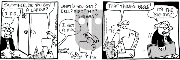 Lola on Thursday September 15, 2005 Comic Strip