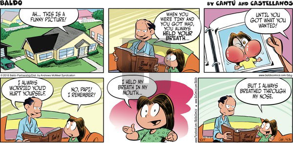 Baldo on Sunday October 7, 2018 Comic Strip