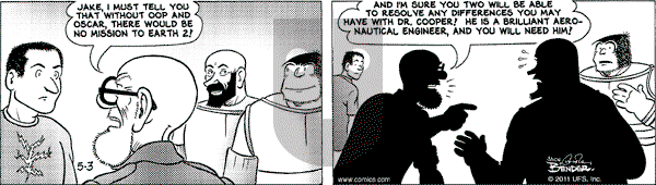 Alley Oop on Tuesday May 3, 2011 Comic Strip