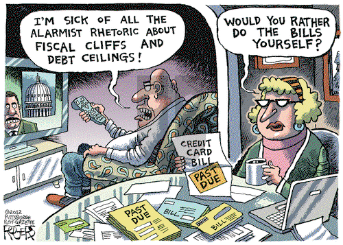 Rob Rogers on Thursday December 27, 2012 Comic Strip