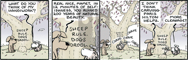 DeFlocked on Friday September 12, 2008 Comic Strip