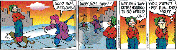 Rose is Rose on Thursday February 16, 2012 Comic Strip