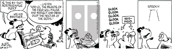 Over the Hedge on Monday February 24, 1997 Comic Strip