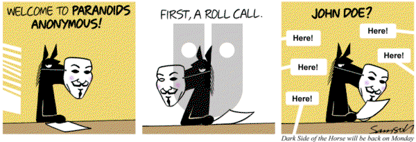 Dark Side of the Horse on Saturday September 28, 2013 Comic Strip