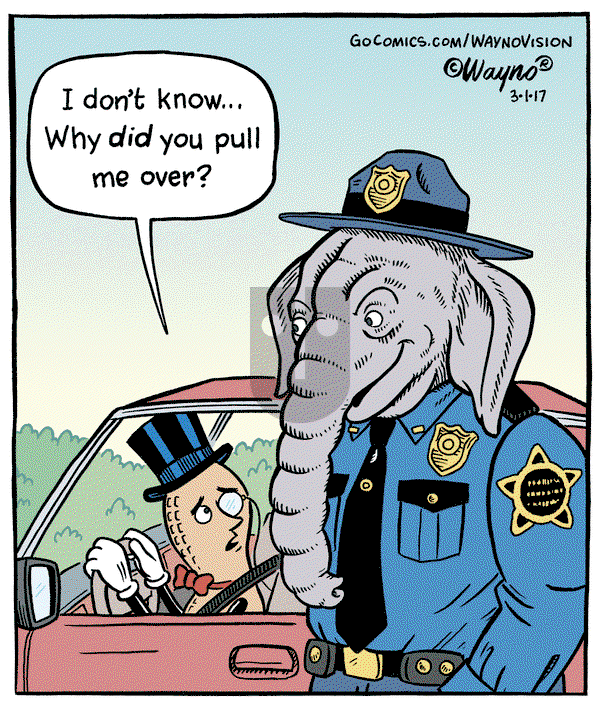 WaynoVision on Wednesday March 1, 2017 Comic Strip