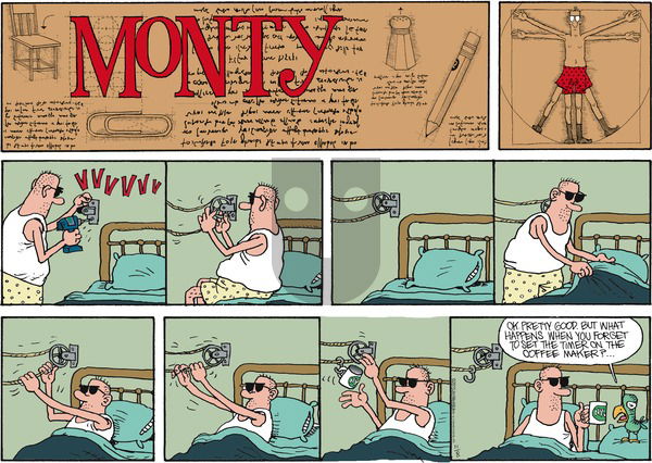 Monty on Sunday November 8, 2015 Comic Strip