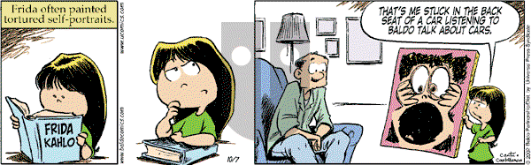 Baldo - Monday October 7, 2002 Comic Strip