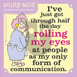 Aunty Acid on Sunday May 14, 2017 Comic Strip