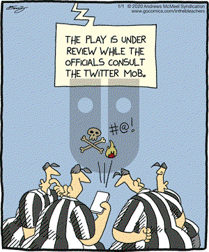 In the Bleachers on Wednesday January 1, 2020 Comic Strip