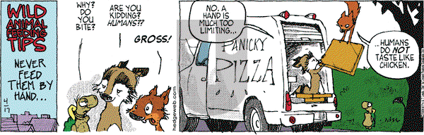 Over the Hedge on Monday April 17, 2006 Comic Strip