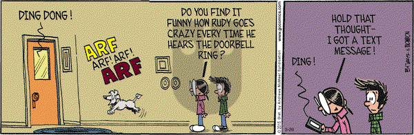 Grand Avenue on Thursday March 26, 2020 Comic Strip