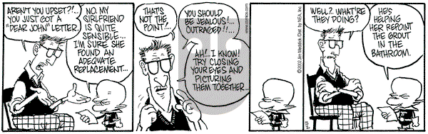 Monty on Wednesday October 2, 2002 Comic Strip