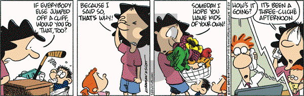 Baby Blues on Wednesday May 27, 2015 Comic Strip
