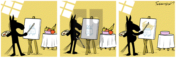 Dark Side of the Horse on Saturday February 5, 2011 Comic Strip