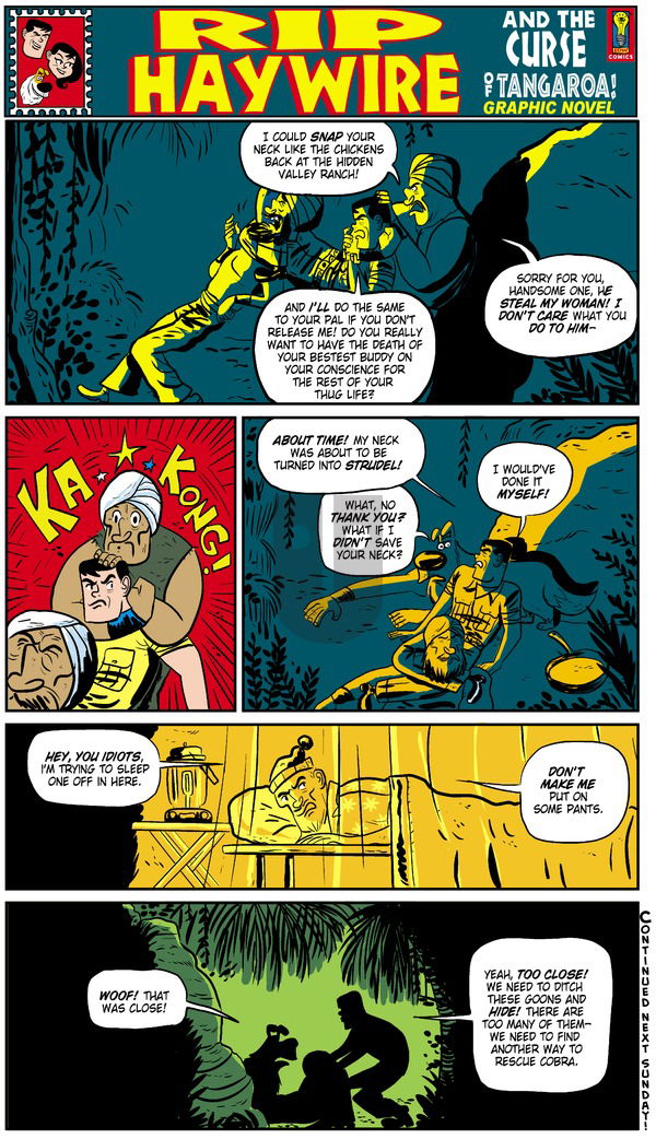 Rip Haywire on Sunday June 22, 2014 Comic Strip