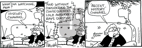 Lola on Sunday February 19, 2006 Comic Strip