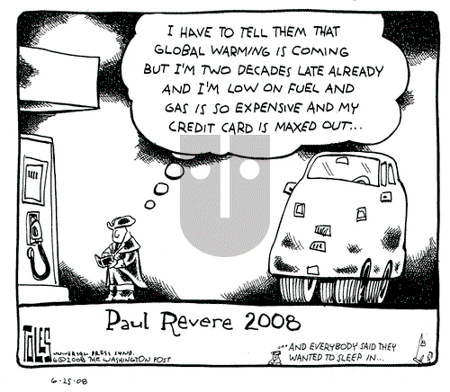 Tom Toles - Wednesday June 25, 2008 Comic Strip