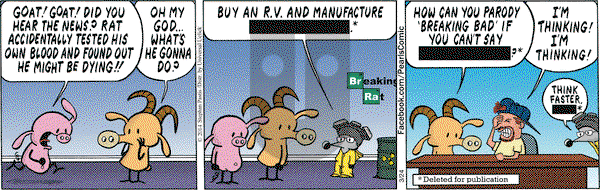 Pearls Before Swine on Monday March 24, 2014 Comic Strip