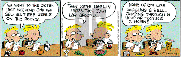 Soup to Nutz - Old on Tuesday May 11, 2010 Comic Strip