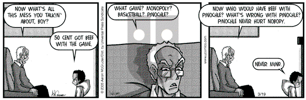 The Boondocks on Saturday October 20, 2012 Comic Strip