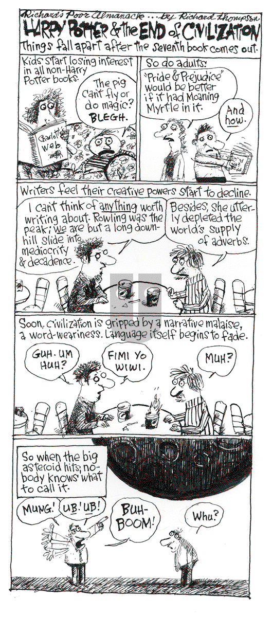 Richard's Poor Almanac on Monday March 17, 2025 Comic Strip