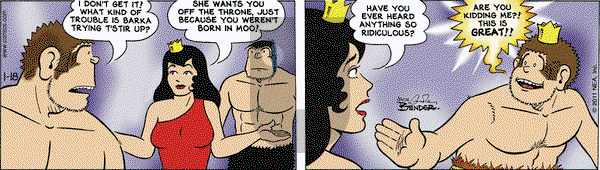 Alley Oop on Tuesday January 18, 2011 Comic Strip