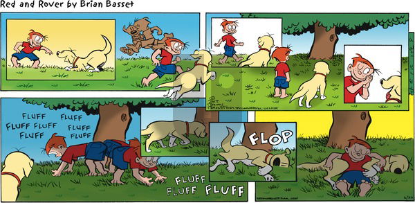 Red and Rover on Sunday June 23, 2013 Comic Strip