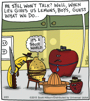 The Argyle Sweater on Monday February 23, 2015 Comic Strip