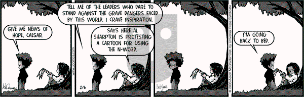 The Boondocks on Monday February 6, 2006 Comic Strip