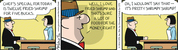 The Born Loser on Saturday April 26, 2014 Comic Strip