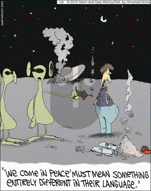 The Flying McCoys - Friday January 6, 2012 Comic Strip