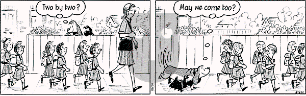 Fred Basset - Monday June 30, 2003 Comic Strip