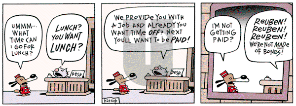 Ten Cats - Monday December 6, 2010 Comic Strip