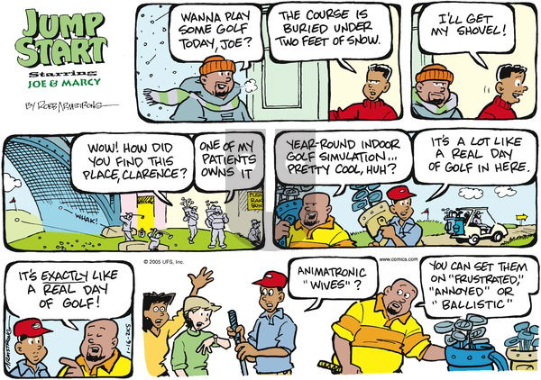 JumpStart on Sunday January 16, 2005 Comic Strip