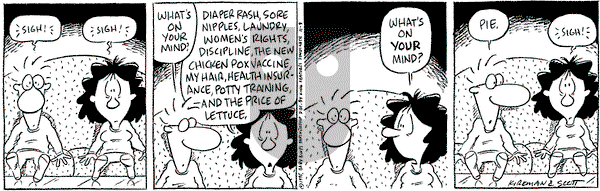 Baby Blues - Thursday November 9, 1995 Comic Strip